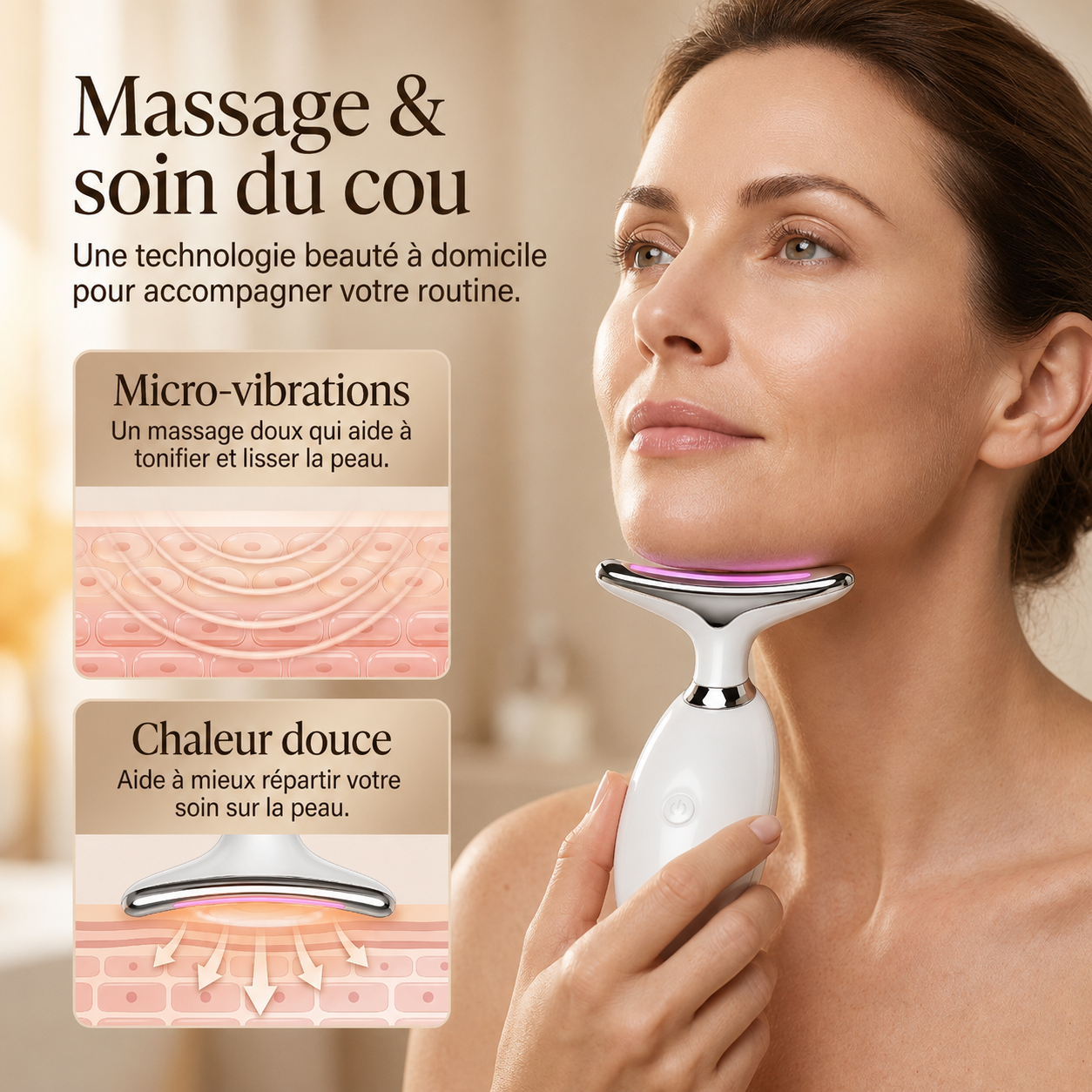 NeckLift Pro — Appareil Lifting Cou & Raffermissant Visage