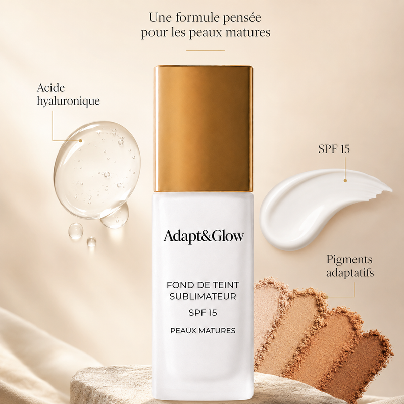 Adapt&Glow – photo produit et ingrédients